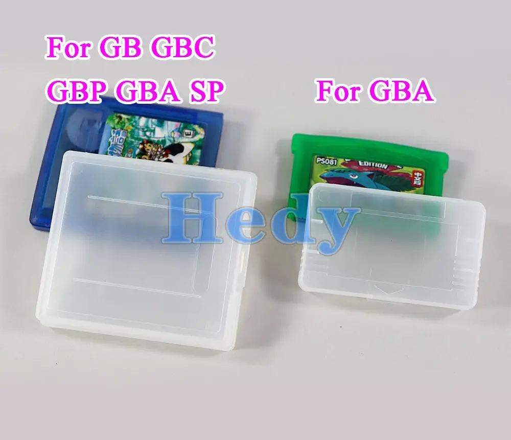 Caja de almacenamiento de plástico transparente para consola Gameboy Advance, Cartucho de almacenamiento para Nintendo GB, GBC, GBP, GBA SP, 150 piezas - imagen 2