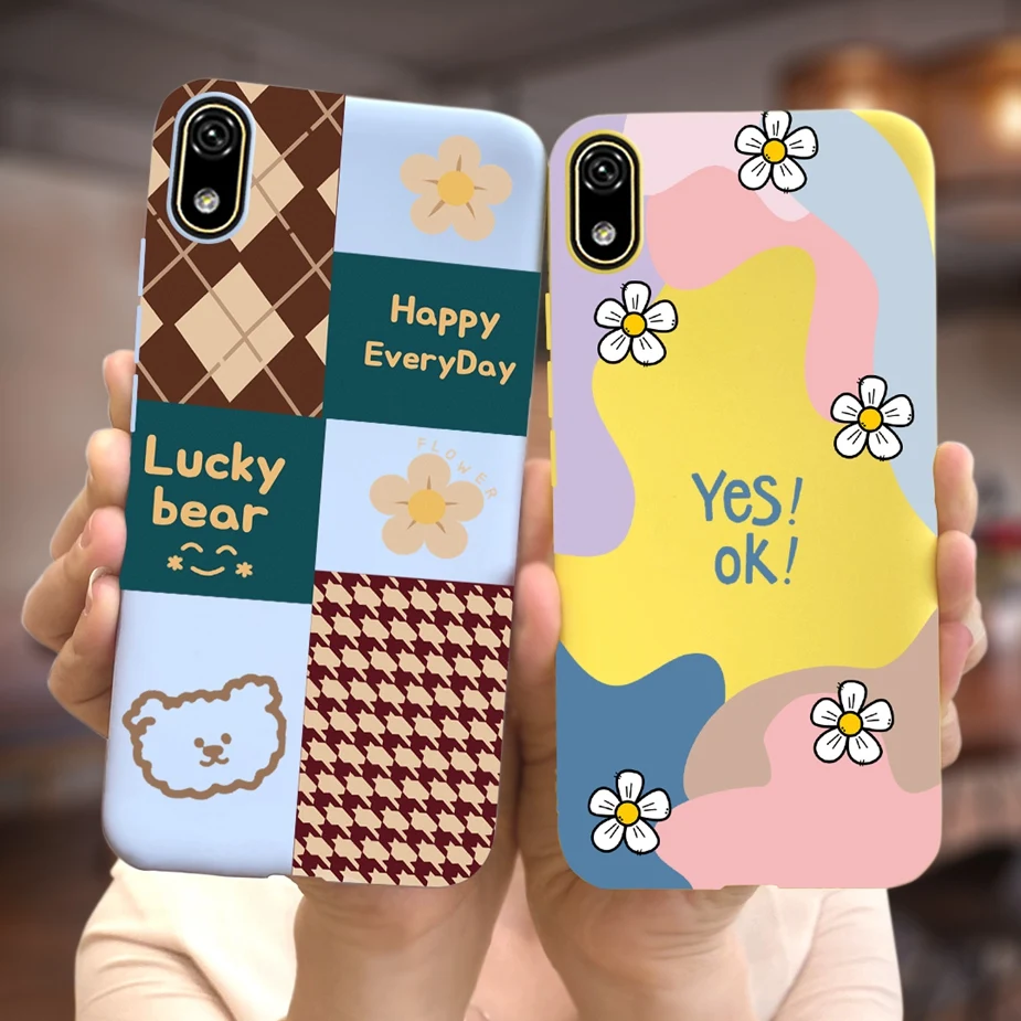 Para Huawei Y5 2019 funda Honor 8S elegante funda pintada de silicona suave TPU funda de teléfono para Huawei Y5 2019 Honor8S cubierta trasera parachoques - imagen 2