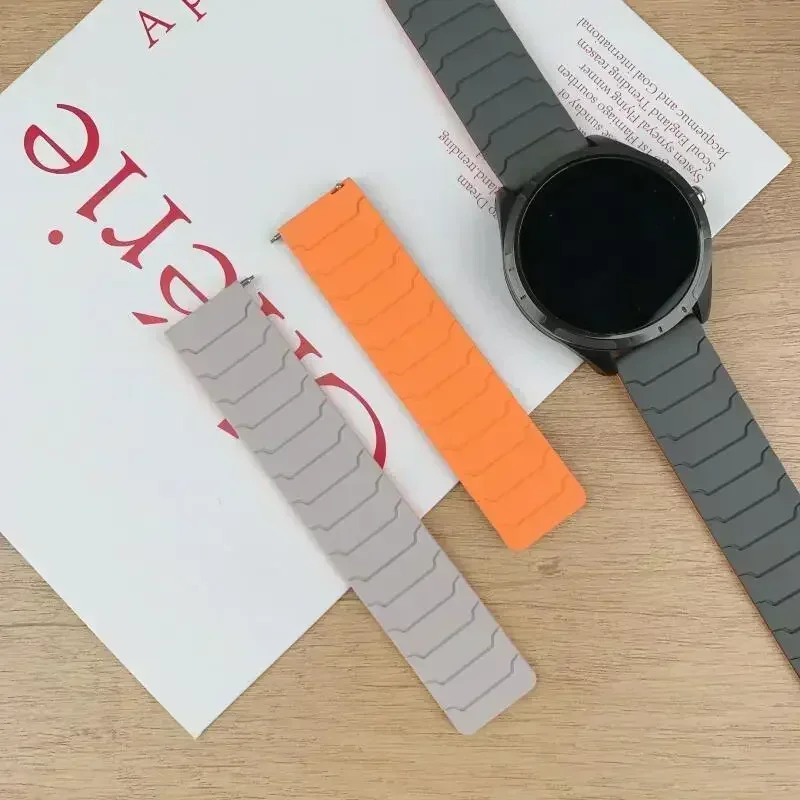 Correa magnética de silicona de 20mm y 22mm para Suunto Race 2, banda deportiva para Suunto 5 9 Peak Pro/Race S/Run/Vertical 2 1/Ocean/3 3 Fitness - imagen 5