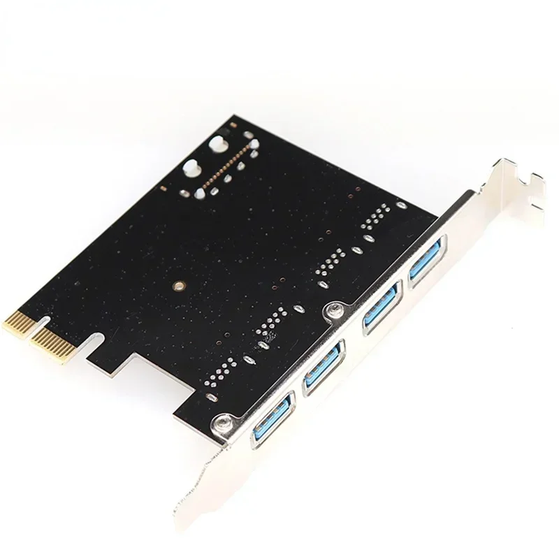 Tarjeta de expansión PCI-e USB 3.0 de 4 puertos, PCI express, adaptador de concentrador USB 3.0, controlador USB 3.0, PCIe express 1x - imagen 5