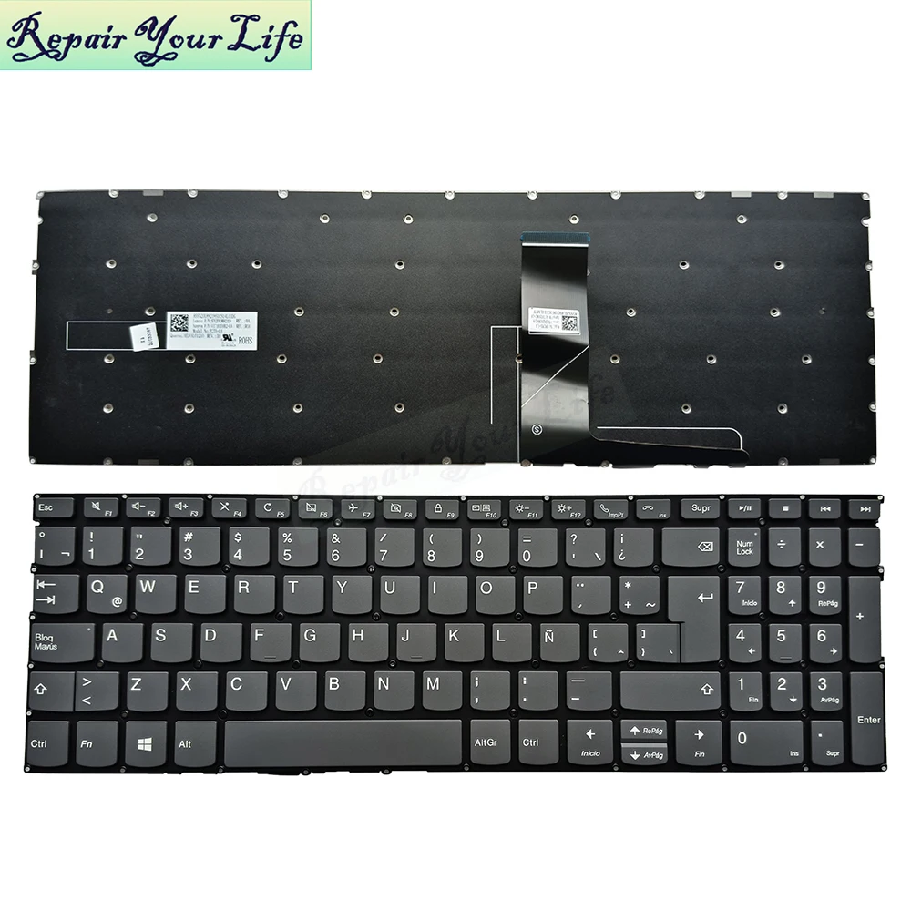 Teclado latino español de España retroiluminado para Lenovo Yoga C740-15IML S740-15 S540-15IML S540-15IWL teclados para portátiles PC5S-LA LCM17G5 - imagen 4