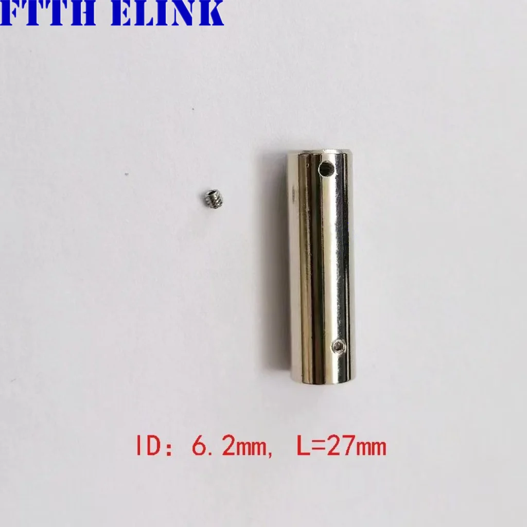 SMA905 funda de metal 10 Uds para SMA funda protectora trasera de fibra óptica 6,2mm agujero interior envío gratis