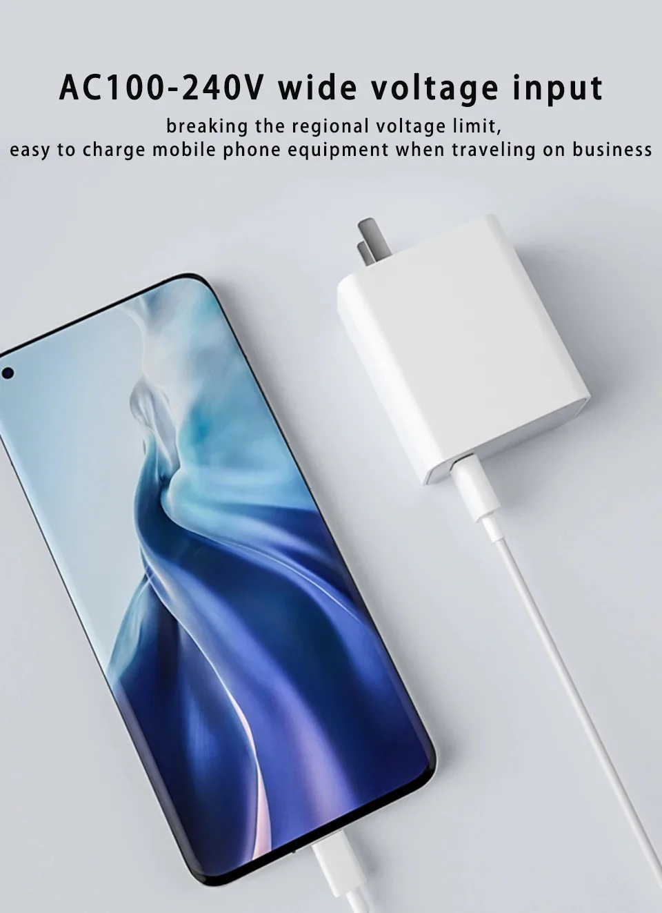 Xiaomi-Adaptador de cargador de carga rápida Turbo, Cable tipo C, 33W, 30W, 27W, Xiaomi Mi Redmi Note 12, 12S, 11, Poco X5, X4, F3 - imagen 4