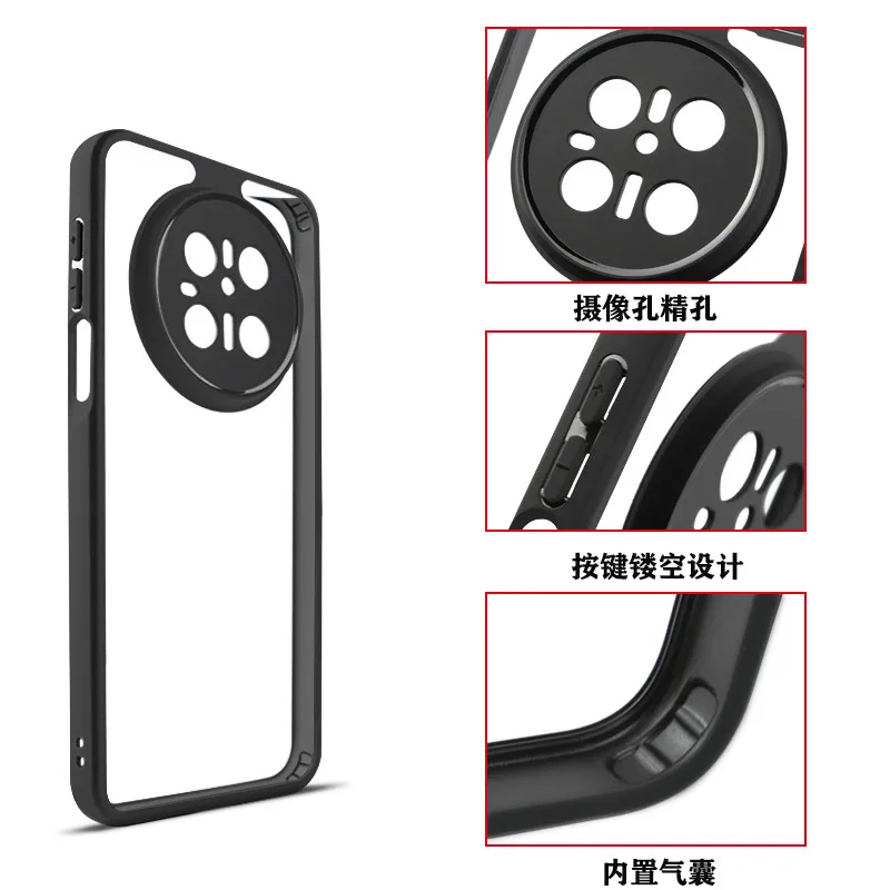 For Huawei Mate 70 Case Huawei Mate 70 Pro Plus Cover Soft TPU Frame PC Bumper Shield Protective Phone Cases Mate 70 Pro Funda - imagen 4