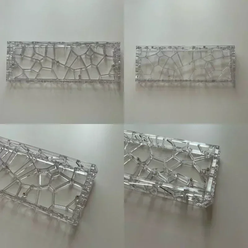 Funda de teclado personalizada Holy60, carcasa de PC transparente hueca de alta dureza para GH60/MAD60/Wooting60/win60, carcasa de teclado, regalos de PC - imagen 2