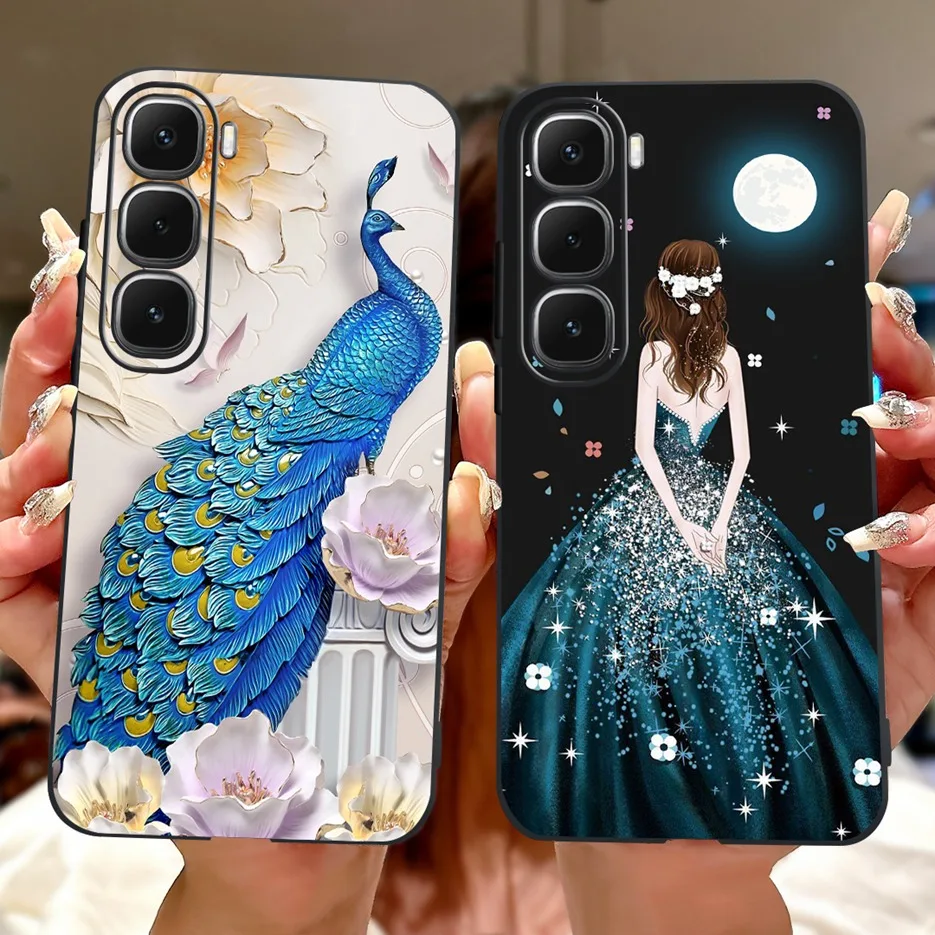 Para Infinix Hot 60 funda caliente 60i 4G X6726 X6728 funda pintada Popular funda de silicona suave para Infinix Hot 60 Pro Plus Hot60 Fundas - imagen 4