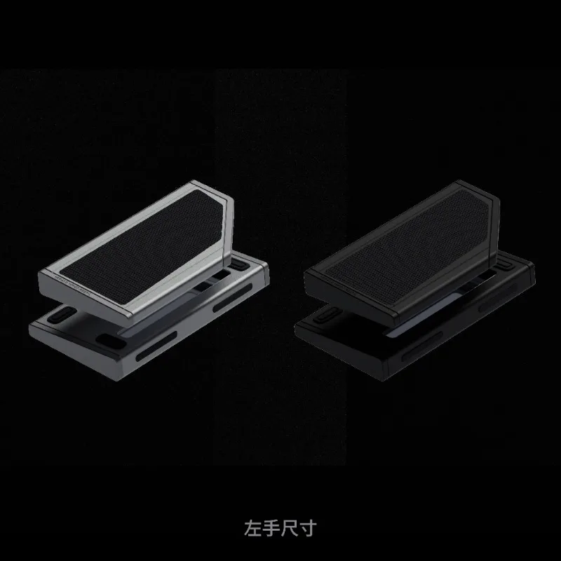 Herald-repos de muñeca de Metal para teclado de eje magnético, aleación de aluminio dividida, soporte de mano, ánodo, teclado antideslizante, accesorios de descanso Plam - imagen 4