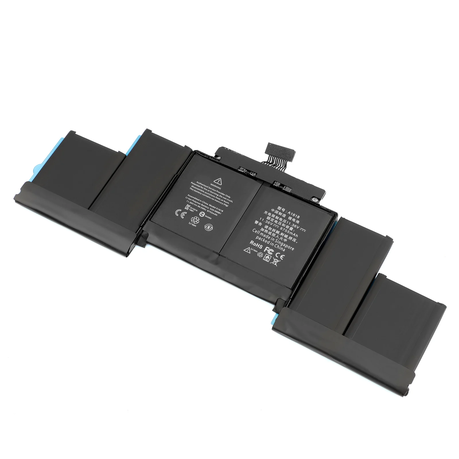 YOOFAN-batería A1618 para Apple MacBook Pro, 11,36 V, 99.5Wh, Retina de 15 pulgadas, A1398, año 2015, 020-00079, MJLQ2LL/A, MJLT2LL/A con herramientas - imagen 4