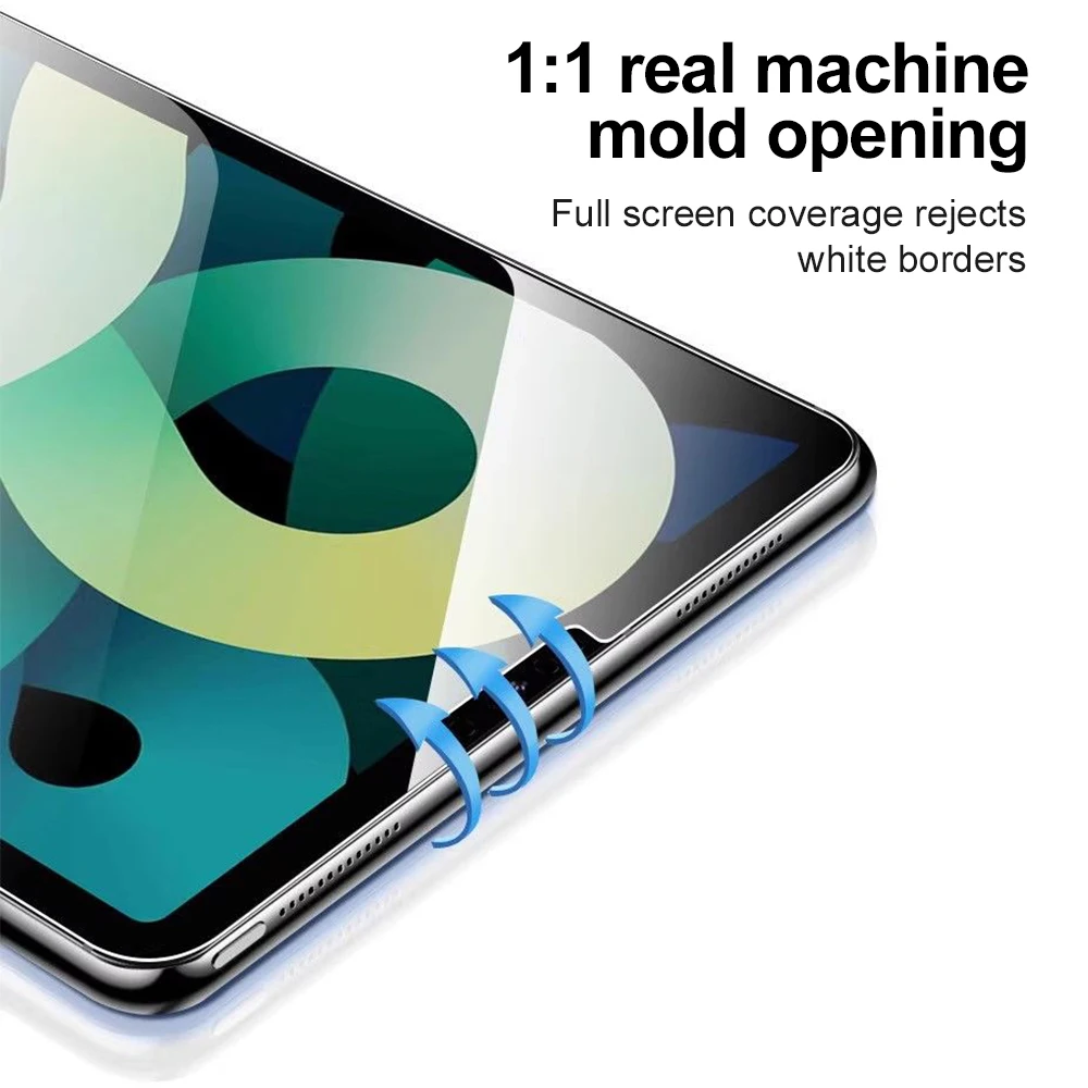 Protector de pantalla de vidrio templado para iPad Pro 13 11 M4 12,9 10 9 10th 9th Generación Air 5 4 3 2 M2 Mini 6 7 8th 10,2 Accesorios - imagen 4