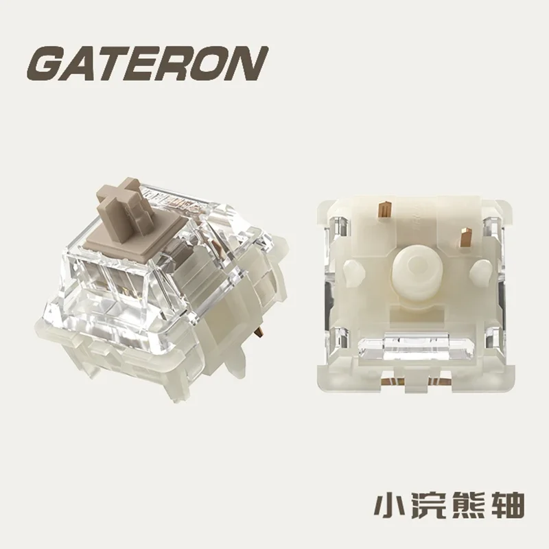 Gateron Baby Kangaroo2.0 interruptor Baby Racoon 5pin teclado mecánico personalizado táctil grande RGB 55g 20mm resorte lubrado para Kit de juegos - imagen 2