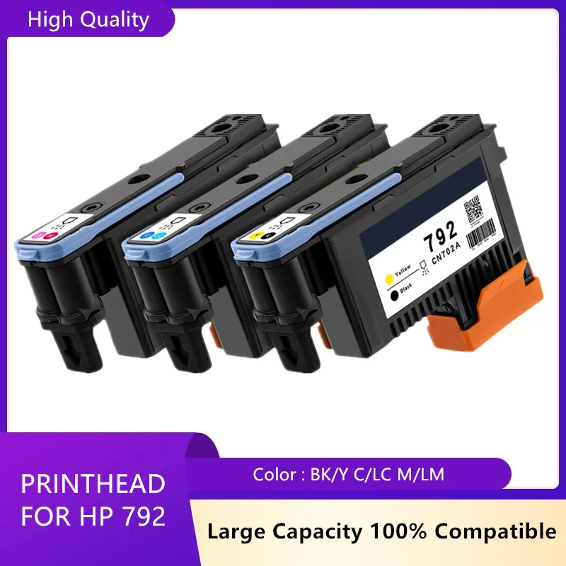 Cabezal de impresión Compatible 792 HP792 CN702A CN703A CN704A para impresora HP DesignJet L26100 L26500 L26800 Latex 210 260 280