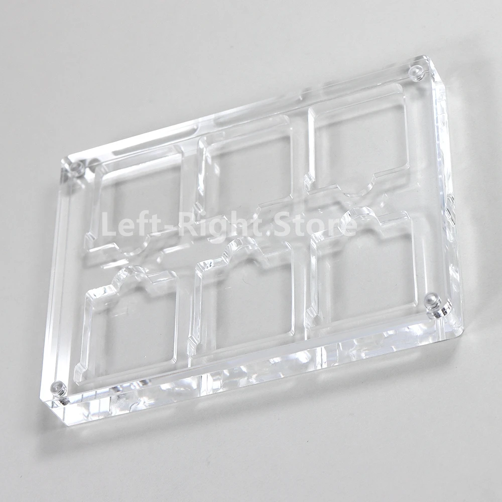 1 unidad para Nintendo NDS, funda acrílica transparente para tarjeta de juego para Nintendo 3DS, estuche de exposición, carcasa de almacenamiento, caja transparente - imagen 5