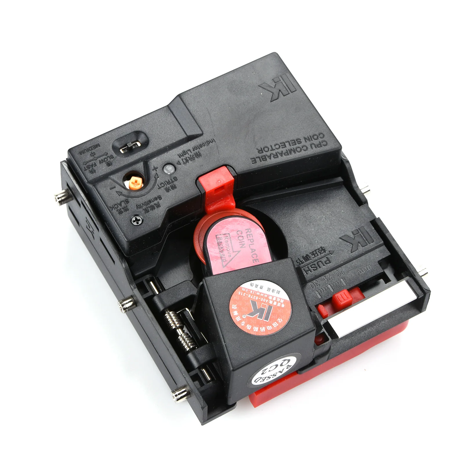 LK-800A + Operador de monedas, Selector de monedas Comparable con CPU, aceptador de Token Arcade para mecanismo, accesorios para máquinas expendedoras - imagen 5