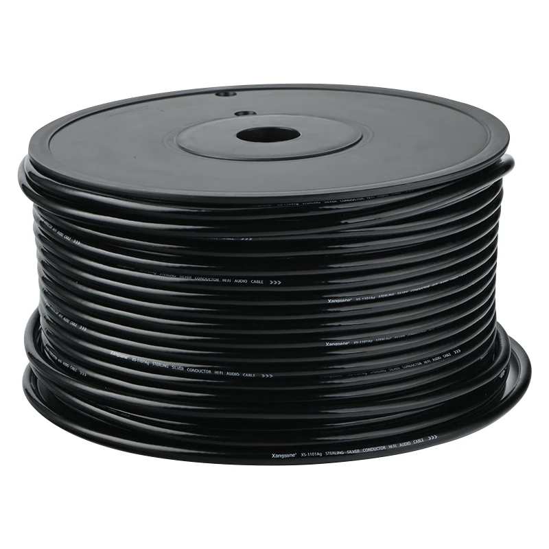 Cable de Audio Hi-Fi de 1-100M, interconector XLR Rca de 2 núcleos, señal de Audio plateado puro, amplificador de altavoz - imagen 5