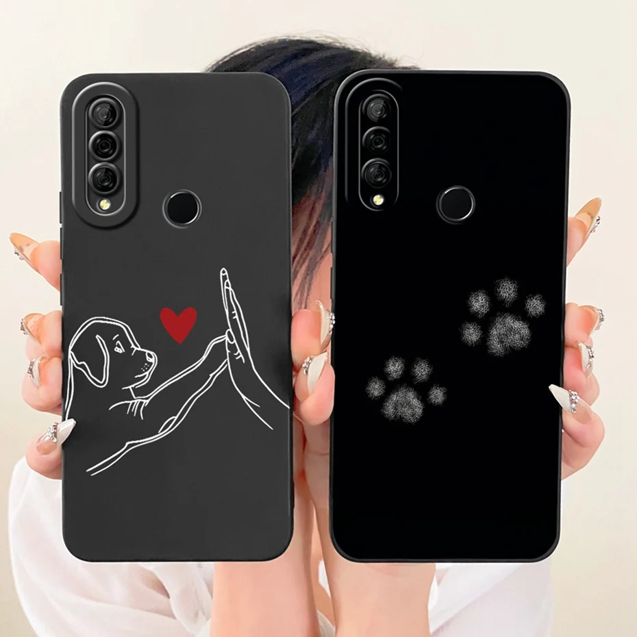 Nueva funda de teléfono de moda para Huawei Y6P 2020 fundas de silicona suave para Huawei Y6p MED-LX9 MED-LX9N fundas a prueba de golpes parachoques - imagen 4