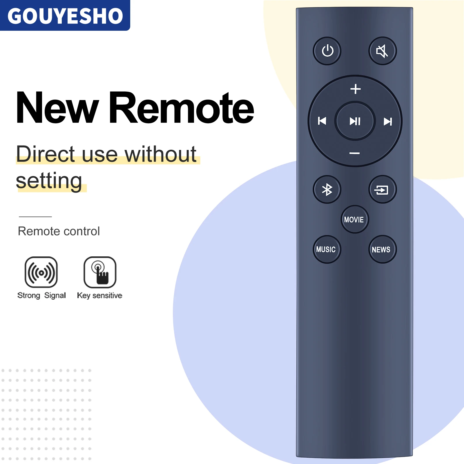 Nuevo para TCL Soundbar Alto 3 TS3100 TS3100-NA Alto 7 TS7010 TS7000 Alto 6 6+ TS6100 Control remoto