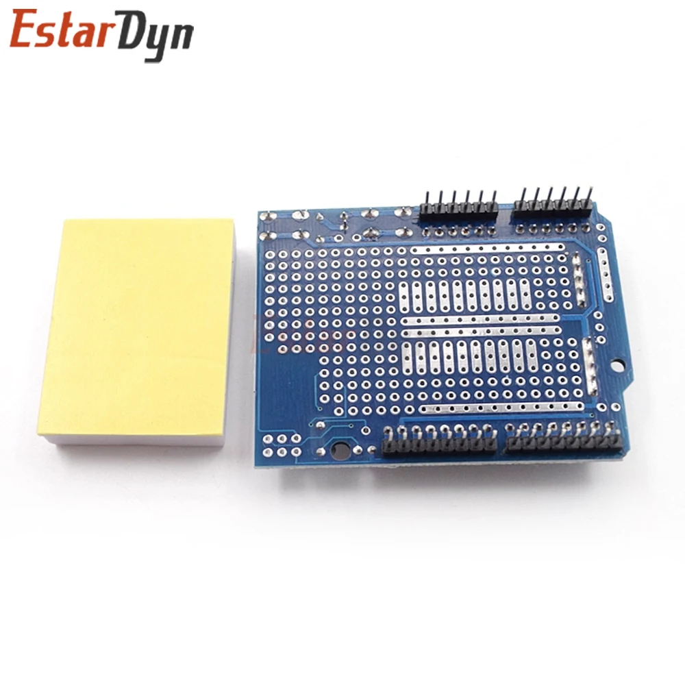 UNO Proto Shield con placa de pruebas SYB-170, placa de expansión para proyectos de bricolaje Arduino y creación de prototipos electrónicos - imagen 3