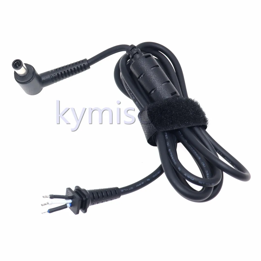 Conector de alimentación de CC Original de 7,4x5,0mm para ordenador portátil, Cable de CC para Dell, Hp, Cable de cargador de Notebook