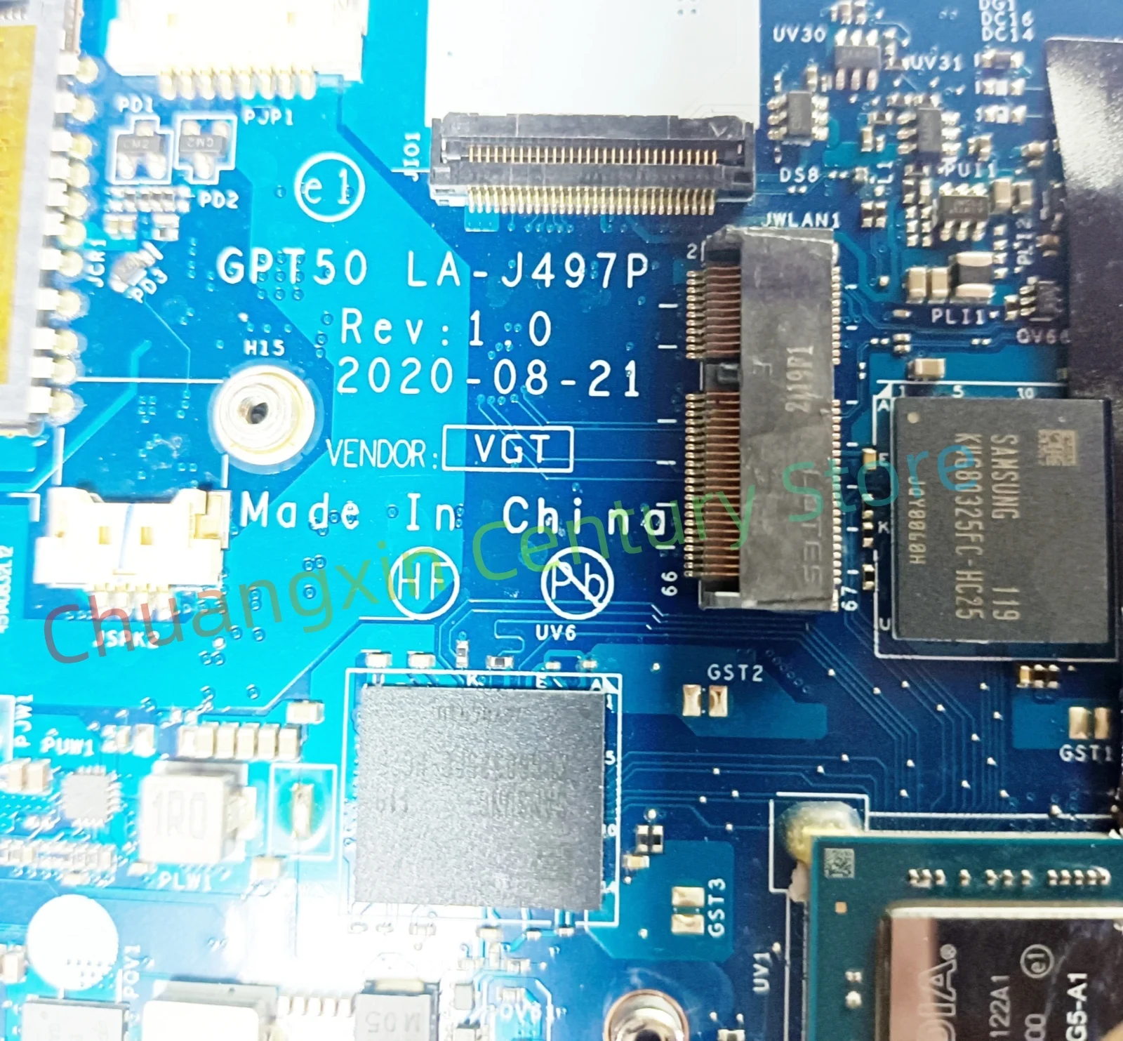 Placa base de LA-J497P para portátil HP ENVY X360 15-ED, CPU: I5-1135G7, I7-1165G7, GPU:N18S-G5-A1, MX450, 2G, prueba al 100%, envío correcto - imagen 5