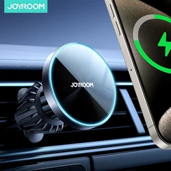 Joyroom Cargador Inalámbrico Coche 15W – Carga Rápida Magnética