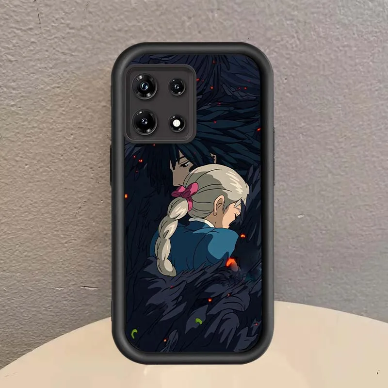 Castillo de corte Anime para Infinix Tecno Pova Spark 3 4 5 6 Go 7 7T 10 10C 20 20C 30 30C Pro Plus Neo Eye escalera funda de teléfono - imagen 3