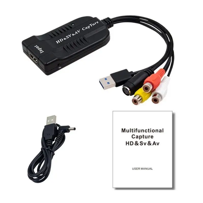Tarjeta captura vídeo USB Y1UB multifuncional para entrada resolución 4k30hz salida 1080p 30hz para vídeo nítido. - imagen 5
