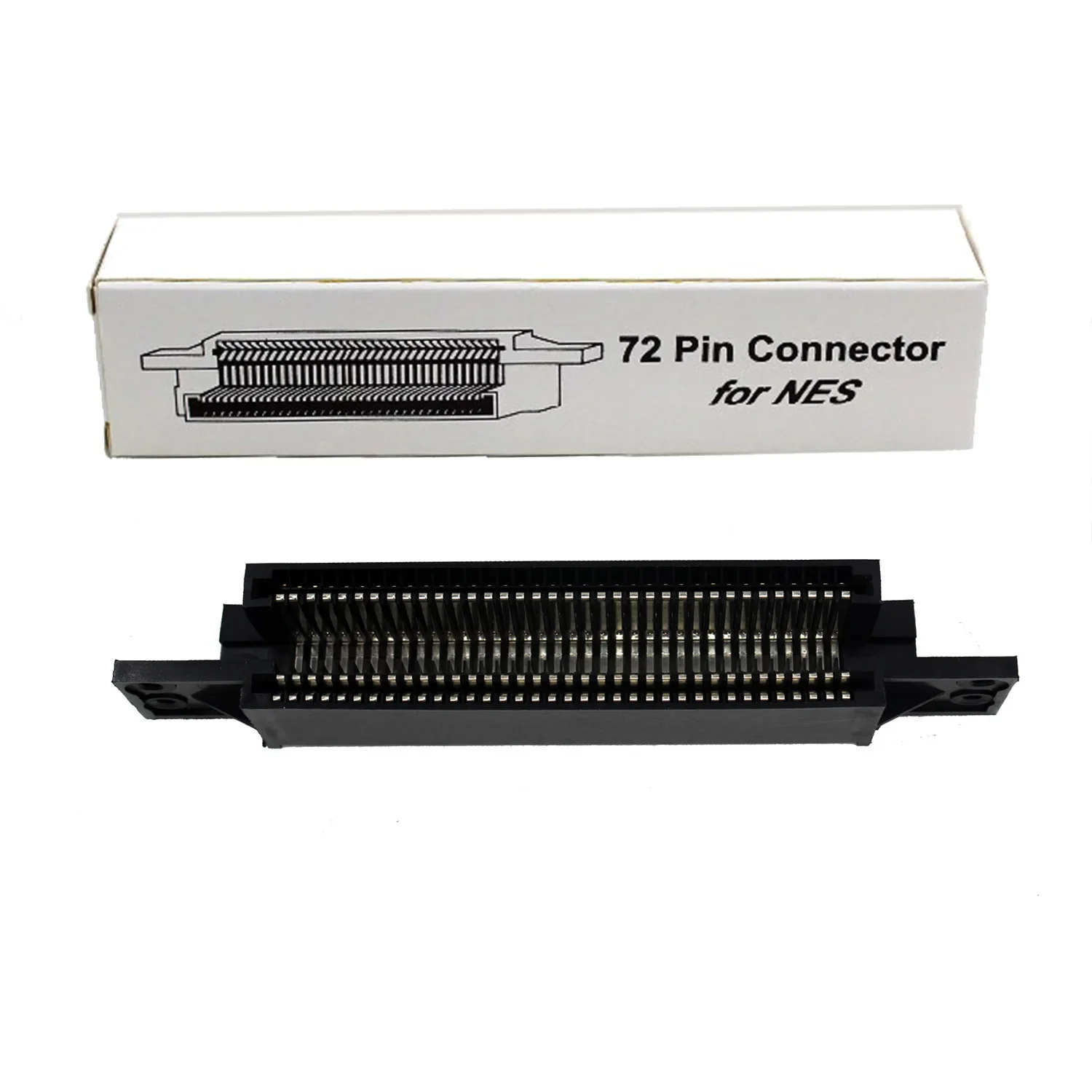 Conector de ranura para tarjeta de cartucho de juego, sistema de entretenimiento de 72 pines para consola NES de 8 bits
