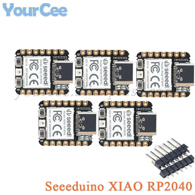 10 uds/1 unidad RP2040 Seeed XIAO Raspberry Pi módulo de placa de desarrollo para Arduino/MicroPython/CircuitPython - imagen 3