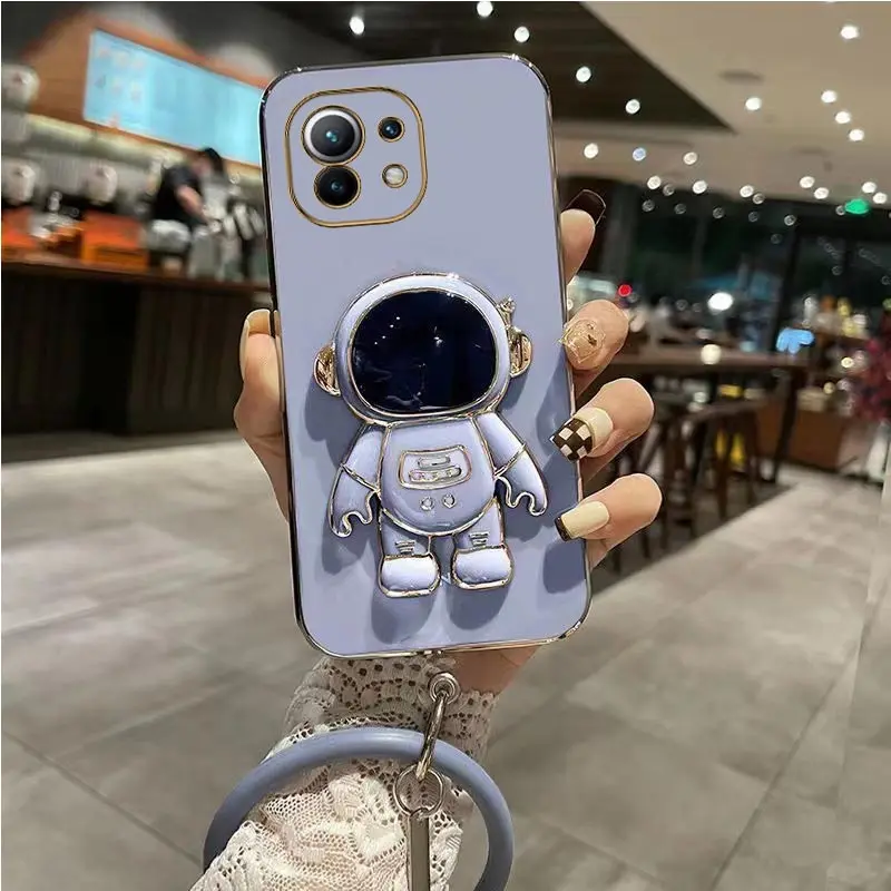 Xiaomi Mi 13 Funda Soporte con Pulsera Astronauta - Diseño Espacial
