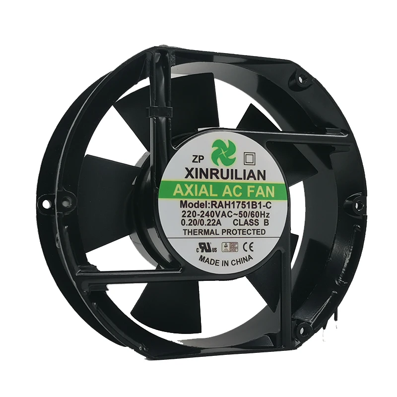Xinruilian-ventilador de armario original, nuevo punto, RAH1751B1-C, 17251, 220-240V - imagen 2