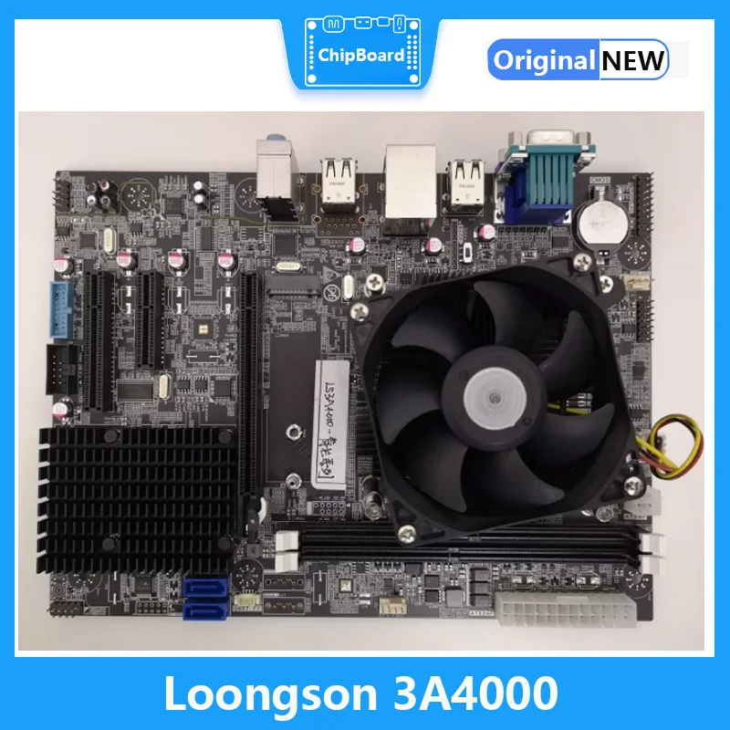 Loongson 3A4000 (mainframe, board, placa de desarrollo UOS)