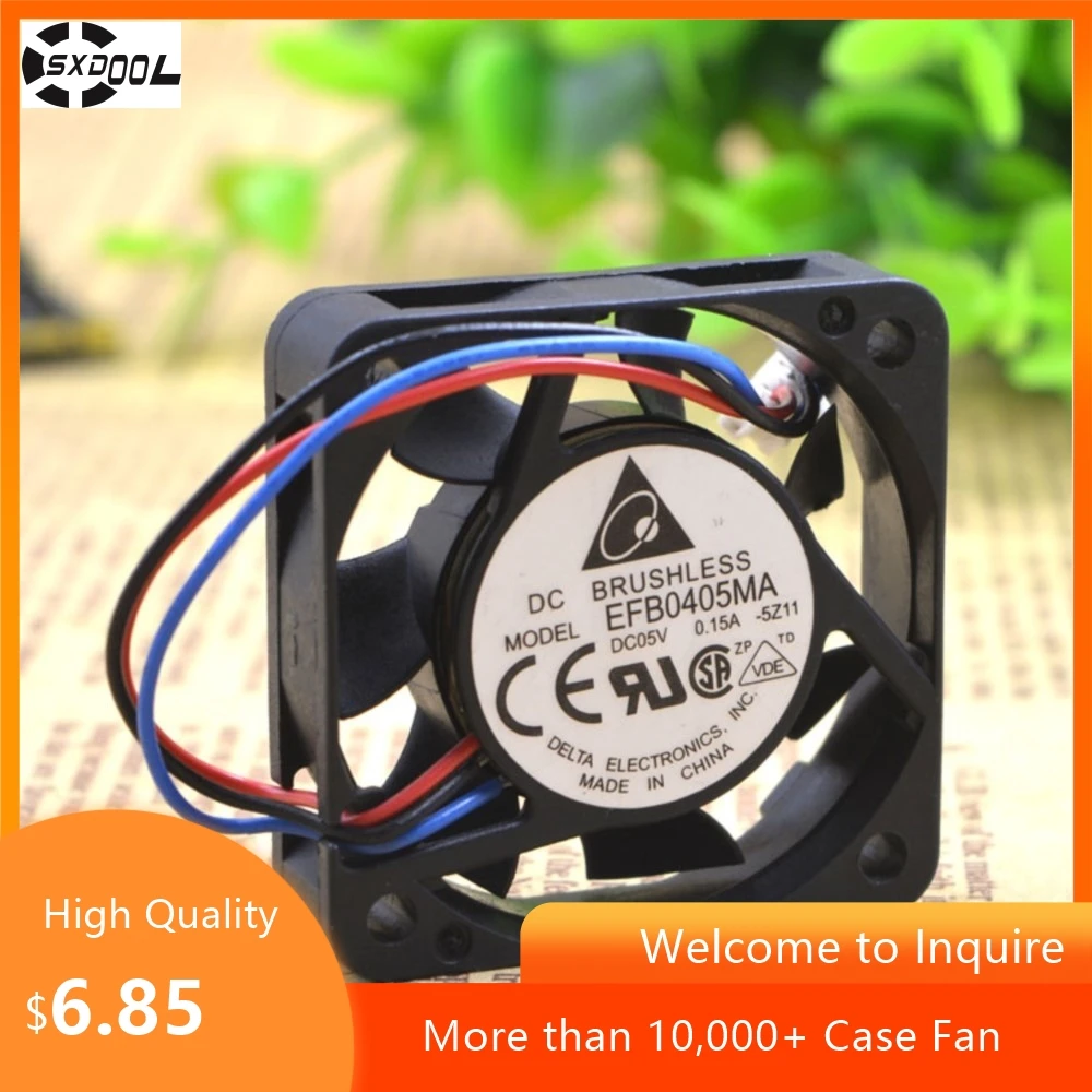 EFB0405MA 40mm 4cm Ventilador para Delta DC 5V 0.15A 4cm 40X40X10mm Dispositivo de ventilador de refrigeración USB - imagen 3