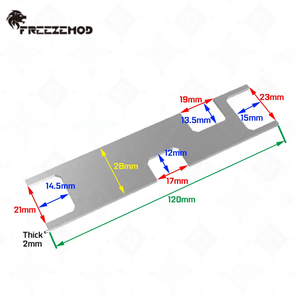 FREEZEMOD Herramienta especial de liberación rápida de torsión de ajuste de tubo liso PJ-JTGU - imagen 5