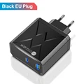 Black EU Plug