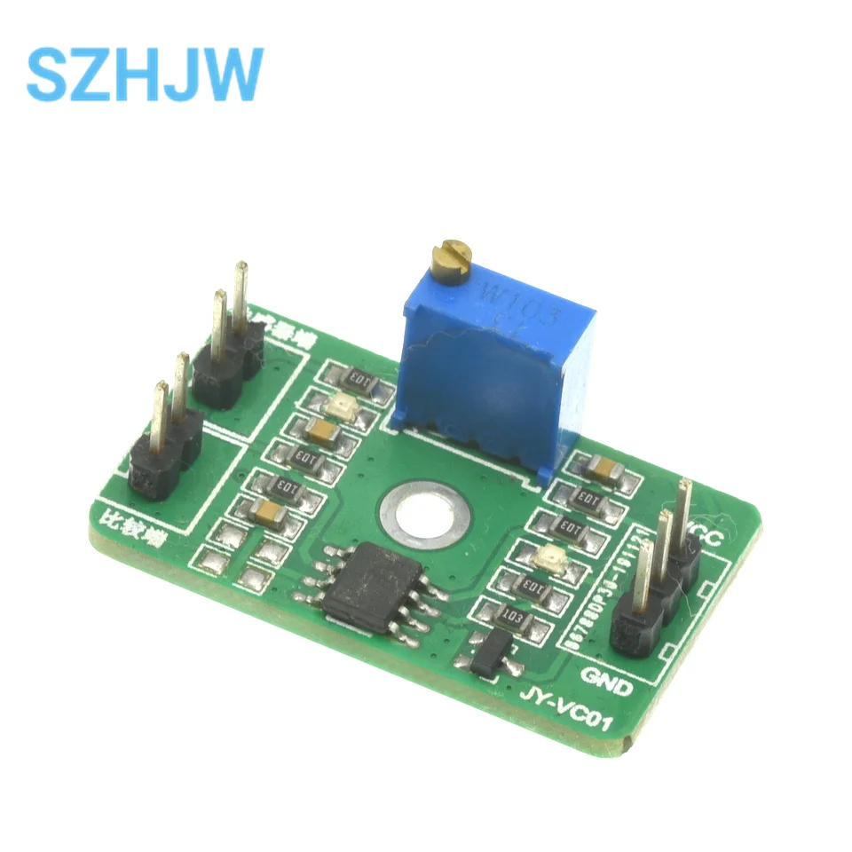 1 unidad LM393 módulo comparador de voltaje analógico dispositivo comparador Control de alto nivel de salida LED indicación - imagen 3