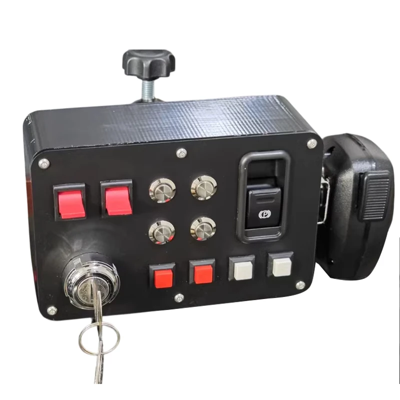 Euro Truck Simulator 2 Horizon Dust Game Panel Gamepad, soporte para PC para juegos de simulador de coche y camión, versión con micrófono - imagen 3