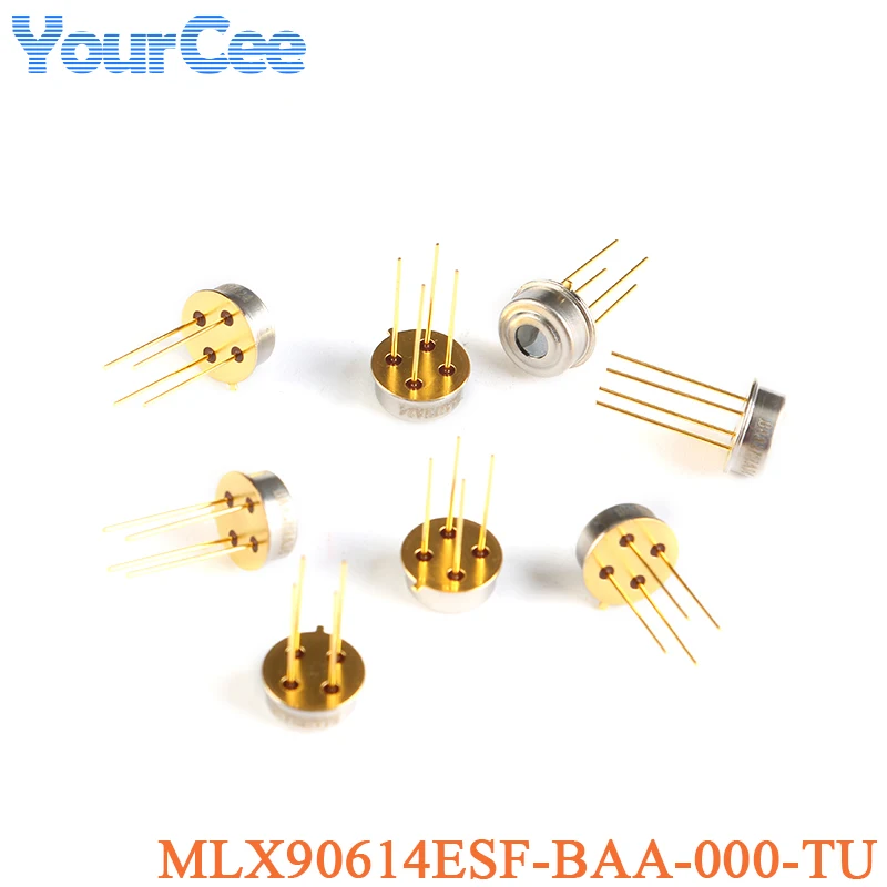 MLX90614-sonda de temperatura, Sensor de temperatura sin contacto, infrarrojo, MLX90614ESF-BAA, MLX90614ESF-BCC, IR, MLX90614ESF-DCI
