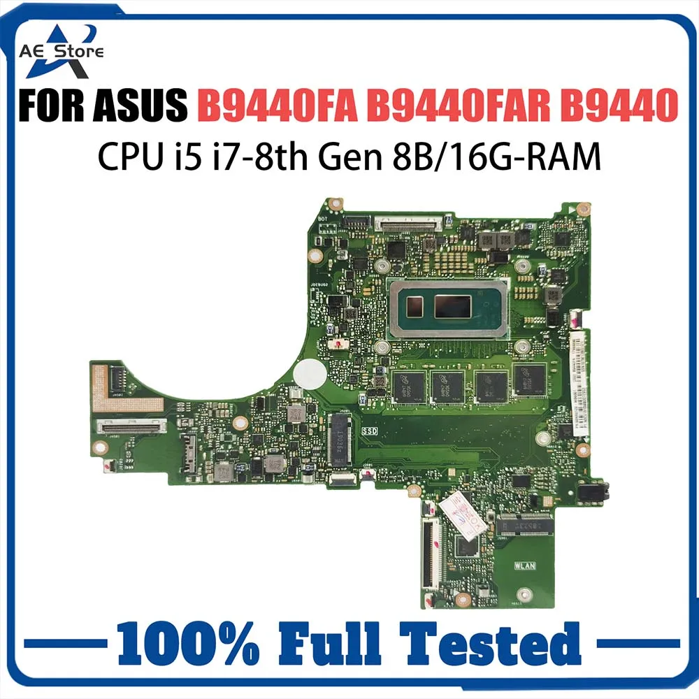 Para ASUS ExpertBook B9440 B9440U B9440UA placa base ZenBook B9440UB B9440UC B9440 B9440UAR B9430UA B9450UA B9440UD placa base