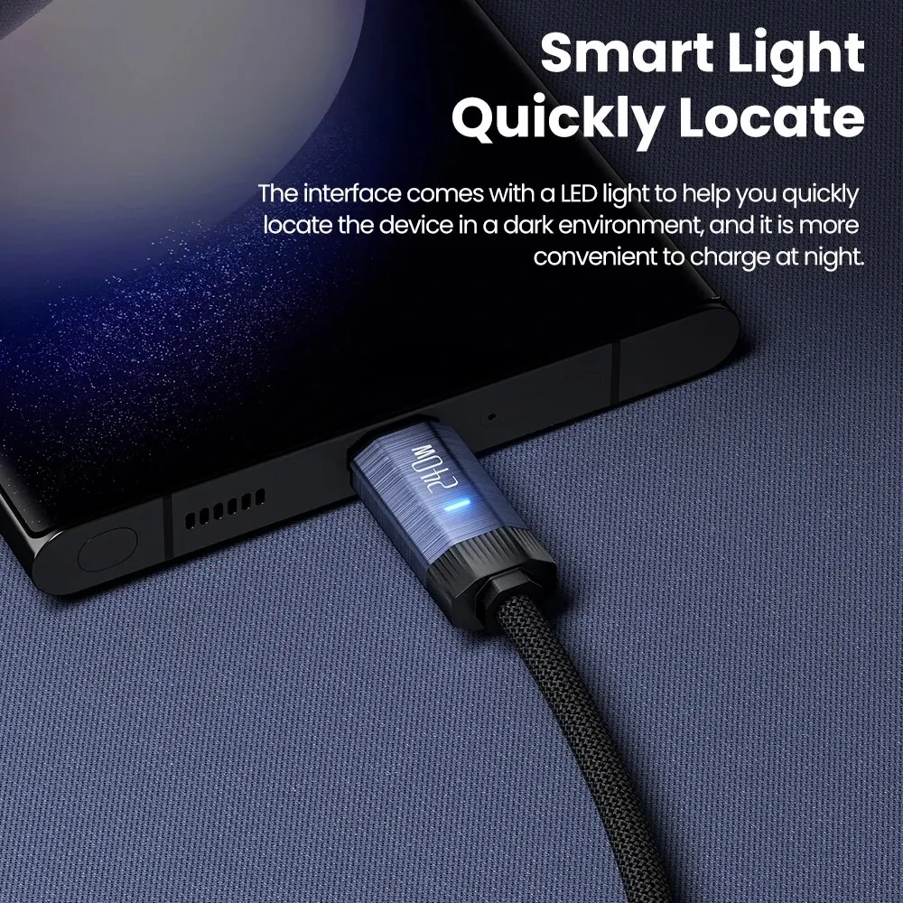 Toocki 240W USB C a USB Tipo C Cable 48V 5A PD3.1 carga súper rápida para iPhone 15 ProMax Samsung S23 MacBook Hauwei Xiaomi - imagen 5