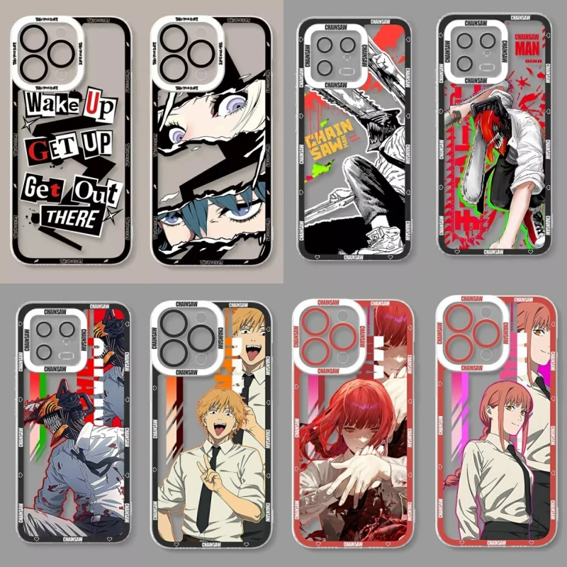 Funda de teléfono para IPhone 17 Pro Max 16 15 11 13 14 Pro Max Plus 17 Air 12 Mini 16E motosierras protección de lente para hombre bonita cubierta transparente