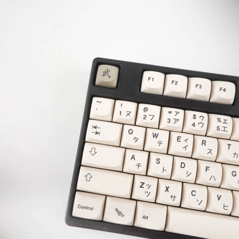 Teclas personalizadas G5AA, sublimación tinte estándar PBT, teclas japonesas, perfil 126 teclas para teclado mecánico - imagen 5