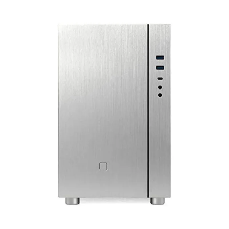 SPCC-Mini ITX Cube Gaming Computer Case, chasis Matx, aluminio, escritorio, tamaño Mini con E/S tipo C - imagen 3