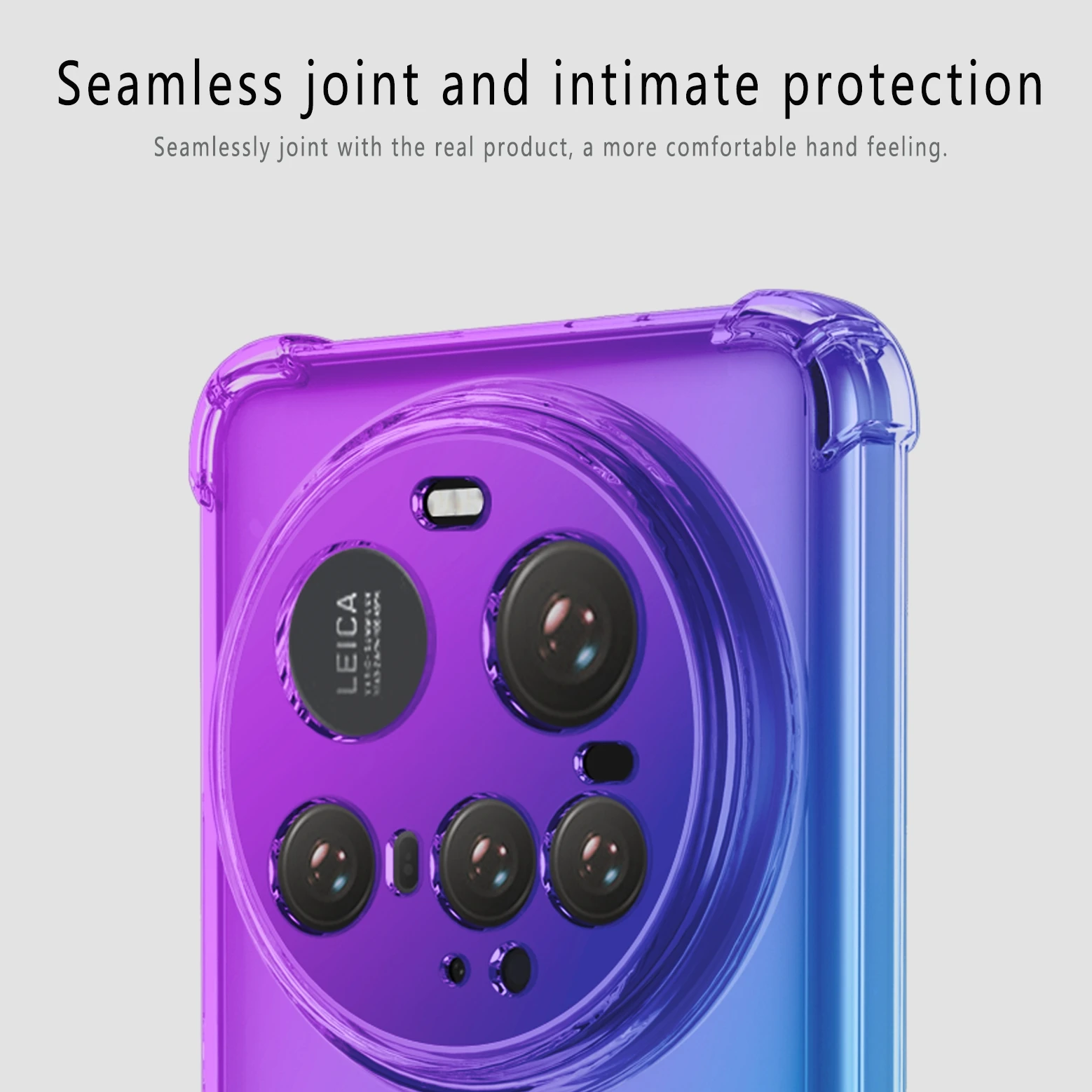 Funda de TPU con gradiente a prueba de golpes de cuatro esquinas para Xiaomi 15 Ultra 5G 2025, funda protectora, Fundas Coque Capa - imagen 3