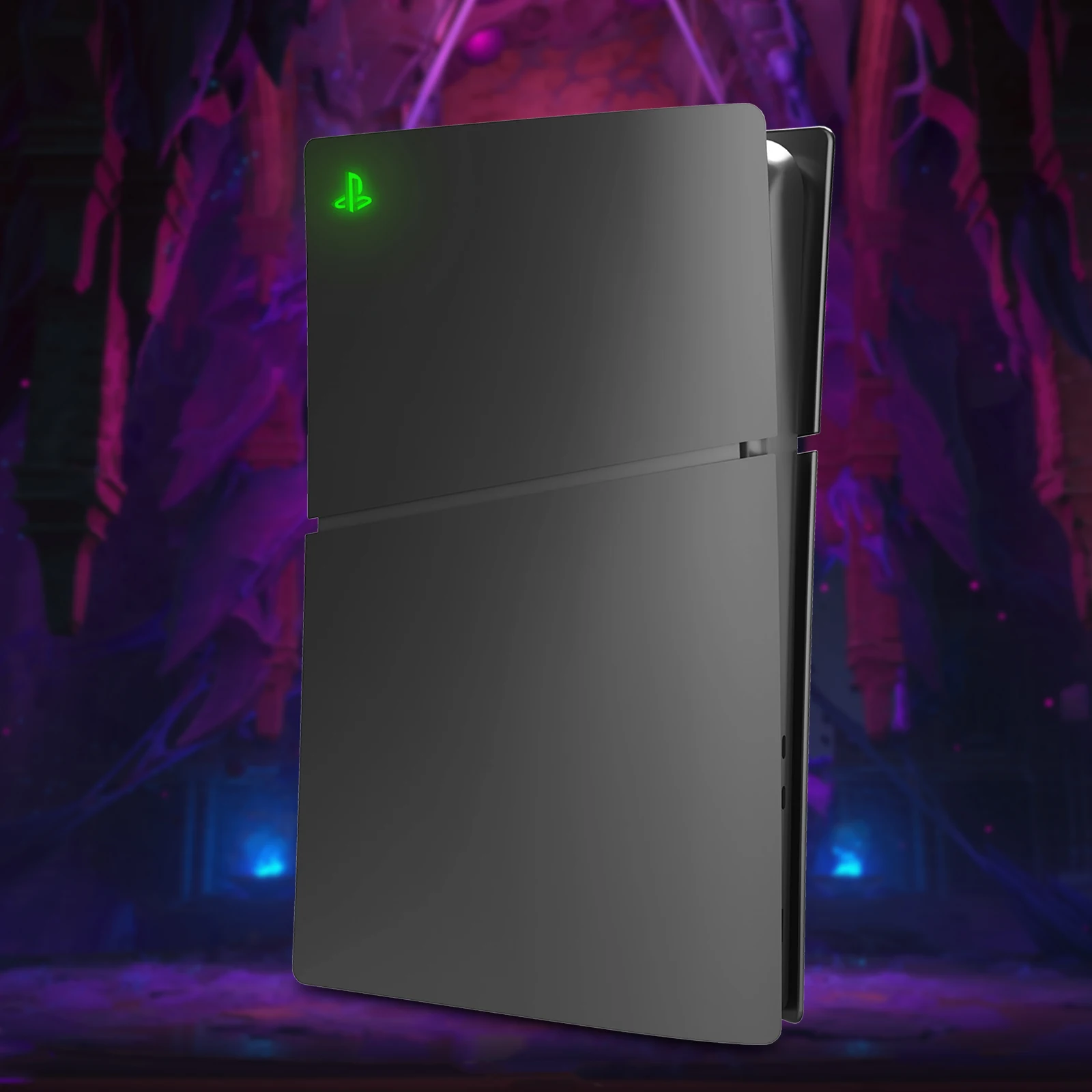 Luz de ambiente RGB con sincronización de música, más de 400 efectos de iluminación para PS5 Slim/Pro, consola de luz LED, luz ambiental P5, accesorios delgados - imagen 4