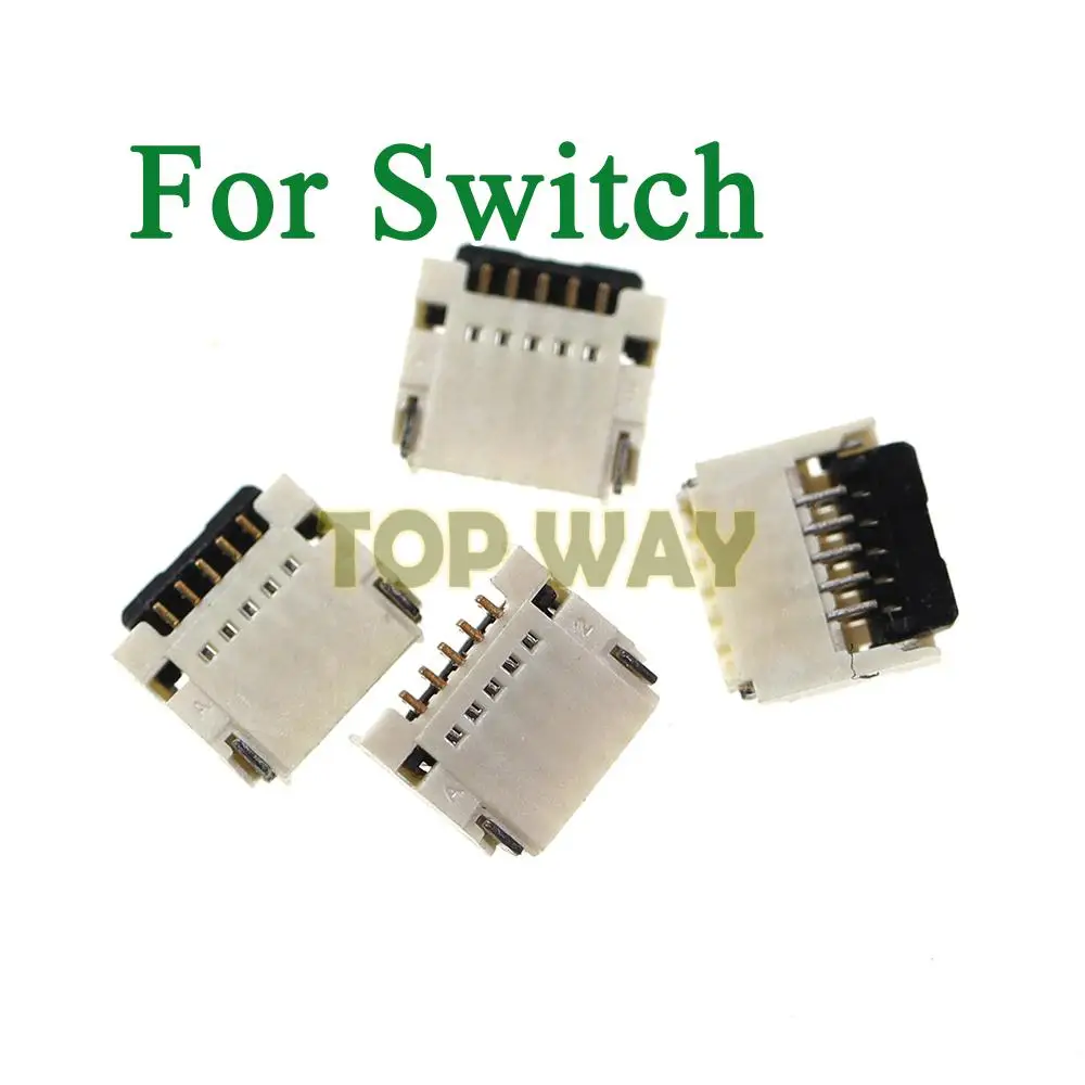 Piezas de repuesto para controlador de interruptor Nintend NS, enchufe de Joystick 3D de plástico, 10 Uds.