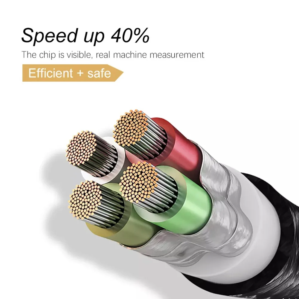OLAF Cable USB-C 90° 2.4A Carga Rápida para Samsung Galaxy A70s - imagen 4