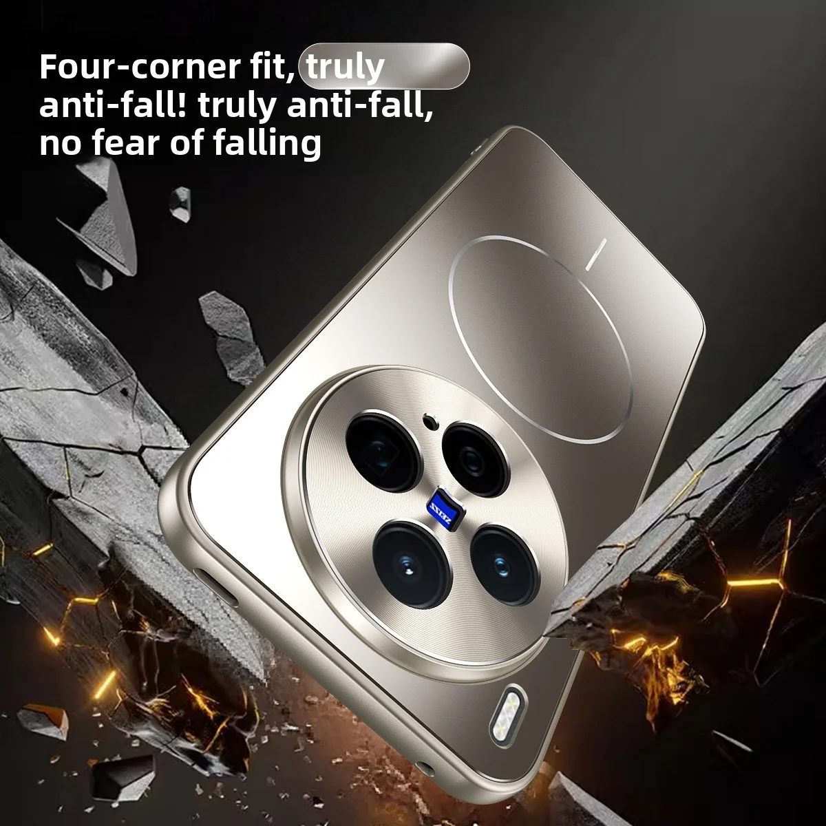 Para VIVO X300 Pro funda dura mate Magsafe carga inalámbrica cubierta protectora trasera para VIVO X300 X200 Pro Mini X200 Ultra Shell - imagen 5