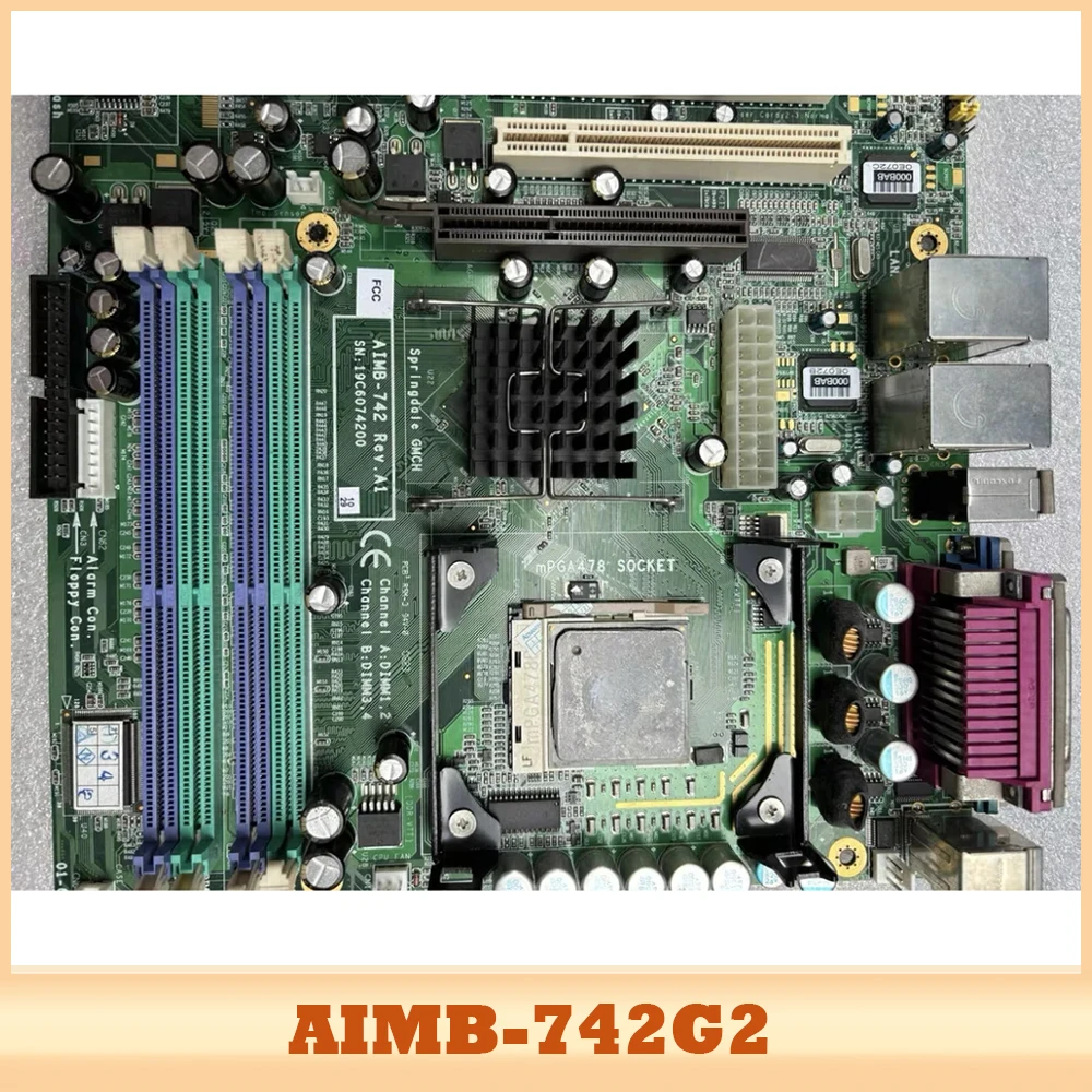 AIMB-742G2 AIMB-742 REV:A1 para placa base de equivalente de Control Advantech