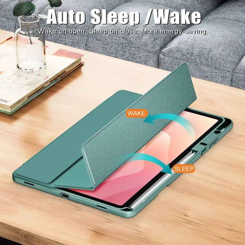 Para Samsung Galaxy Tab S11 Funda 2025 11 pulgadas SM-X730 SM-X736B Funda acrílica para Samsung Tab S11 Funda para tableta con portalápices - imagen 4