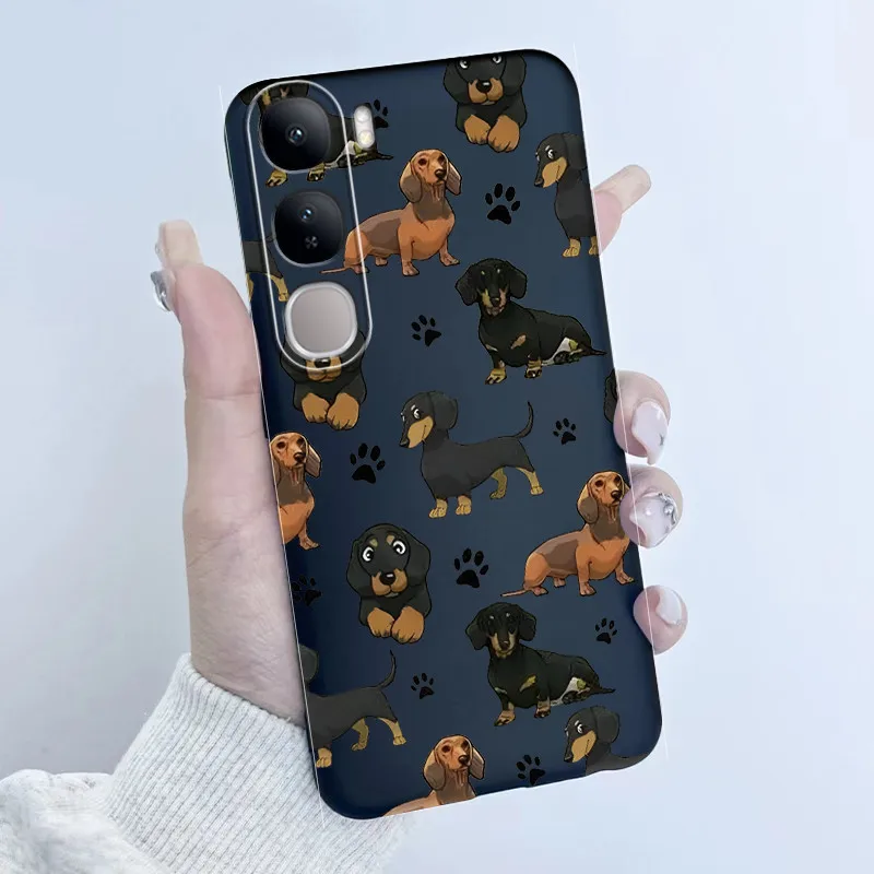 Funda para Vivo V40 Lite V40SE Y200 Y300 Funda diseño de niña de las flores Funda trasera suave para Vivo V 40 Lite 4G 5G V40 SE 80W fundas de teléfono - imagen 5